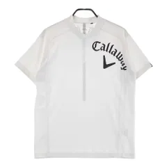 サイズ：L CALLAWAY キャロウェイ  ハイネック 半袖Tシャツ  ホワイト系 [240101440513] ゴルフウェア メンズ ストストのサムネイル