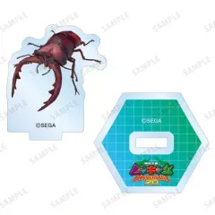 【中古】アクリルスタンド・アクリルパネル ノコギリクワガタ 「甲虫王者ムシキング トレーディングミニアクリルフィギュア」