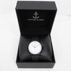 KAPTEN&SON キャプテンアンドサン 腕時計 Heritage/黒 楽天市場】kapten & son（腕時計）の通販