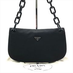 PRADA プラダ　ナイロン　三角口ゴ　チェーンショルダーバッグ 楽天市場】プラダ PRADA ヴィンテージ デカ三角ロゴ チェーン