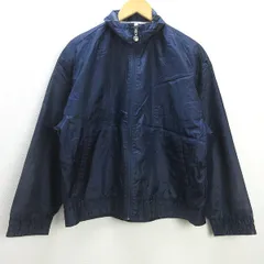 G■90s■アディダス/adidas ナイロンジャケット【L】紺/men's/62【中古】■