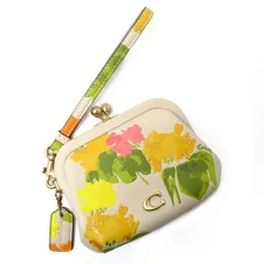 コーチ キスロック がま口　コインケース 水原希子 レザー COACH ［飯能本店］COACH コーチ KIKO キスロック コインパース