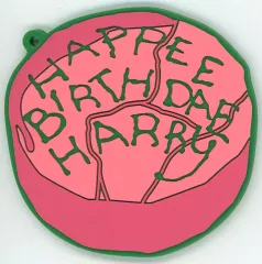 【中古】コースター バースデーケーキ/ラバーコースター ラバーセレクション 「一番くじ WIZARDING WORLD Series 2」 F賞