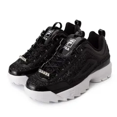 在庫限り outlet / 処分特価品  5XM02364001 DISRUPTOR II PREMIUM GALA Black / Black / Black レディース  厚底 スニーカー Y2K