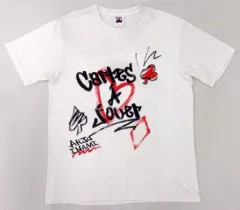 【中古】衣類 伊波杏樹 Tシャツ ホワイト Lサイズ 「cartes A jouer」