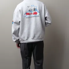 1990's MadeinUSA Printed Sweat Shirt 