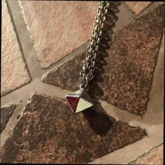 シルバー スタッズネックレス メンズ レディース アクセサリー ネックレス