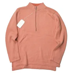 新品 bukht MOHAIR ZIP MOC NECK KNIT 2(M)