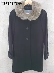 ■ CHILD WOMAN チャイルドウーマン ファー 長袖 コート サイズ3 ブラック レディース  【中古】 【1002801710750】のサムネイル