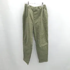 ◇ Θ studio CLIP スタディオクリップ ウエストゴム パンツ サイズ M カーキ系 レディース E  【1502030045741】