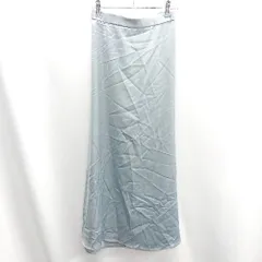 ◇ Θ NEUNA　ヌナ ウエストゴム マキシ フレアー スカート サイズM グレージュ レディース E  【1410100033423】