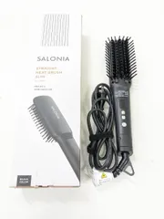 SALONIA SL-012BKS ヘアアイロン ブラシアイロン