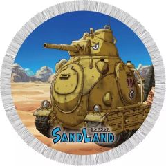 [중고] 수건·수건 104호차 라운드 타월 매트 [SAND LAND]