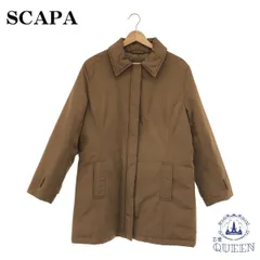 美品　　SCAPA スキャパ　高品質　ロングコート　100％ウール　マキシ丈ロングコート