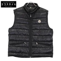 MONCLER モンクレール 国内正規 18年 ﾌﾞﾗｯｸ GUI ﾀﾞｳﾝﾍﾞｽﾄ 3