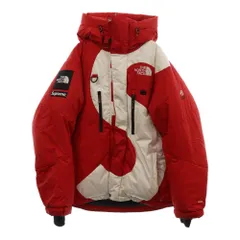SUPREME (シュプリーム) 20AW ×ノースフェイス サミットシリーズ Sロゴ ヒマラヤン パーカー ダウンジャケット レッド ND92003I