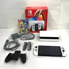 【F250422-4】　Nintendo Switch 有機ELモデル / Splatoon3 ソフト 任天堂 スイッチ ゲームソフト