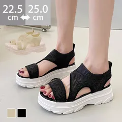 厚底 ニットサンダル レディース スポーツサンダル レディース 厚底 コンフォートサンダル おしゃれ サンダル 厚底 歩きやすい 疲れない 歩きやすい ストラップサンダルxiaokong39