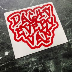 限定1枚！在庫処分セール 赤早い者勝ち！ DA64VEVERYVANカッティングステッカー エブリイバンカッティングステッカー エブリー エブリィ