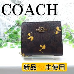 ✨COACH ✨スナップウォレット ウッドストック柄 - メルカリ