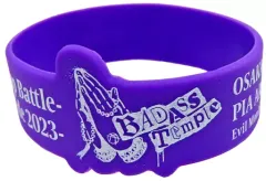【中古】アクセサリー(非金属) [単品] ナゴヤ・ディビジョン/Bad Ass Temple ラバーバンド 「舞台『ヒプノシスマイク -Division Rap Battle-』Rule the Stage -Battle of Pride 2023-」 入場