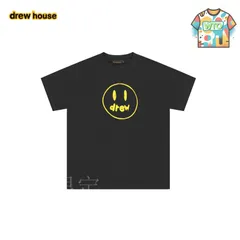 【今日特価】Drew House 25SS ドット笑顔クラシック T シャツ-1