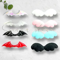 羽根パーツ PetitAngel 18mm✕60mm 同色5枚セット