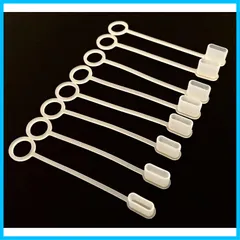 【数量限定】EC55A-C8P タイプCケーブルの保護に 脱落防止 保護カバーキャップ Type-C(オス) USB シリコン製 > 8個入 < Access