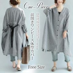 シャツワンピース 春 ワンピ チュニック ワンピース ロング丈 レディース 大きいサイズ ロングシャツワンピース ゆったり 長袖 体型カバー