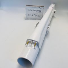 【簡易清掃済】日立　（型番：CV-KP90G）　掃除機　延長菅　パイプ　タービンヘッド用　中間パイプ　ズームパイプ　HITACHI　延長管　部品　中古　（色：白　ホワイト）