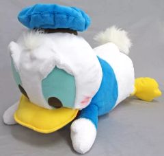 新品タグ付き ディズニー ドナルドダック ほおづえBIGぬいぐるみ 抱き