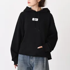 MM6 MAISON MARGIELA エムエムシックス メゾン マルジェラ スウェット フーディー トップス S52GU0234 M25025 レディース ユニセックス ブラック ロゴ 長袖 カジュアル 秋 冬