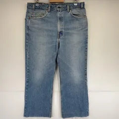 古着 90's/90年代 リーバイス Levi's USA製 デニムパンツ 517 ブーツカット 5ポケット ジーンズ ジーパン 大きいサイズ w38 L30  ブルー メンズ