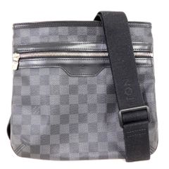 Hn445121  ショルダーバッグ ルイヴィトン　バッグ　ダミエグラフィット　 トマス　N58028 中古