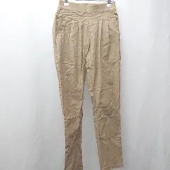 ◇ ⊇ Bou jeloud ブージュルード カジュアル チノパンツ サイズ36 ベージュ系 レディース E  【1505290006514】