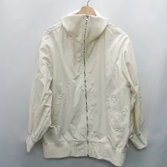 ◇ ⊇ ap retro アプレトロ 長袖 ジップアップブルゾン サイズF オフホワイト レディース E  【1412090014581】のサムネイル
