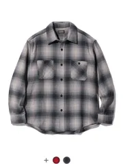 SUGAR CANE シュガーケーン シャツ 長袖 メンズ レディース オンブレーシャツ チェックシャツ ヘビーフランネル OMBRE PLAID HEAVY FLANNEL WORK SHIRT SC29176