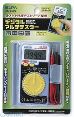 中古 【新品・7営業日以内発送】朝日電器 ELPA SK-6500 デジタルマルチテスター SK6500 エルパ 電気設備資材 即納