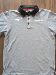 Mizuno ミズノ モレリア ポロシャツ L グレー