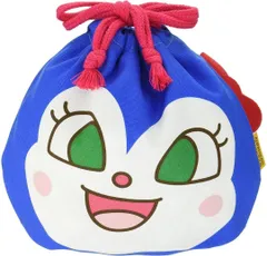 コキンちゃん マチ付き フェイス巾着 お弁当袋 ランチ巾着 コップ アンパンマン