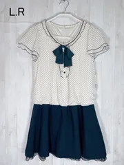 【美品　タグ付き】L.R　ミニ　ワンピース