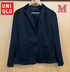 ユニクロ UNIQLO ストレッチ テーラード ジャケット M  ブラック　　商品番号　211-146373