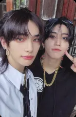 【中古】コレクションカード(男性) Stray Kids/HAN(ハン)・Hyunjin(ヒョンジン)/CD「SKZHOP HIPTAPE ’合(HOP)’」(SKZHOP VER.)ユニットフォトカード