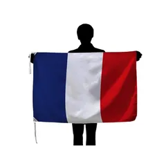 TOSPA フランス国旗 NO1 トリコロール 70×105cm テトロン製日本製 0