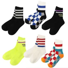 子ども 靴下 ソックス ３足セット キッズ 男の子 女の子 アンパサンド カラフル ampersand 運動会