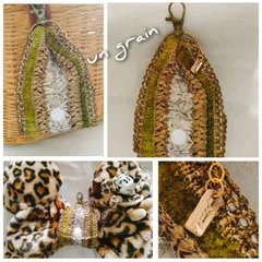 No.k6❦《ファンキャップホルダー》ハンドメイド　タオルホルダー　イヤーマフラーホルダー　鞄チャーム　ウィンターファー　なりきりキャップ