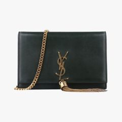 イヴサンローランYves Saint Laurentケイト グリーン レザー 452159 GUE452159.0317
