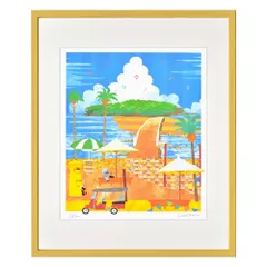 Hari Tatsuo 風景画 「城と湖」 シリアルNo.14/300 楽天市場】版画 はりたつおの通販
