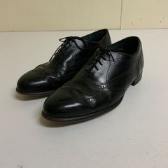 COLE HAAN ウイングチップ 7W 黒 C26170 - メルカリ