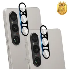 【数量限定】XQ-DQ44 カメラフィルム / 2枚 【日本製素材旭硝子製 】 / 表面硬度9H 対応 エクスペリア 対応 1V レンズフィルム カメラ保護フィルム 1V レンズ保護ガラスフィルム 高透過率 飛散防止 SOG10 3D 高感度タッチ 気泡防止